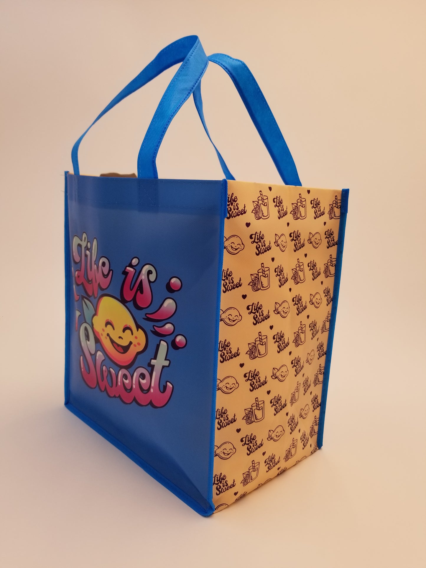 Stay Strong Bundle 💙Set of 3 Blue Splash Vinyl Totes