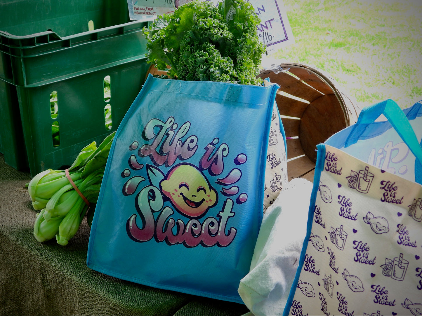 Life is Sweet Shopping Bag