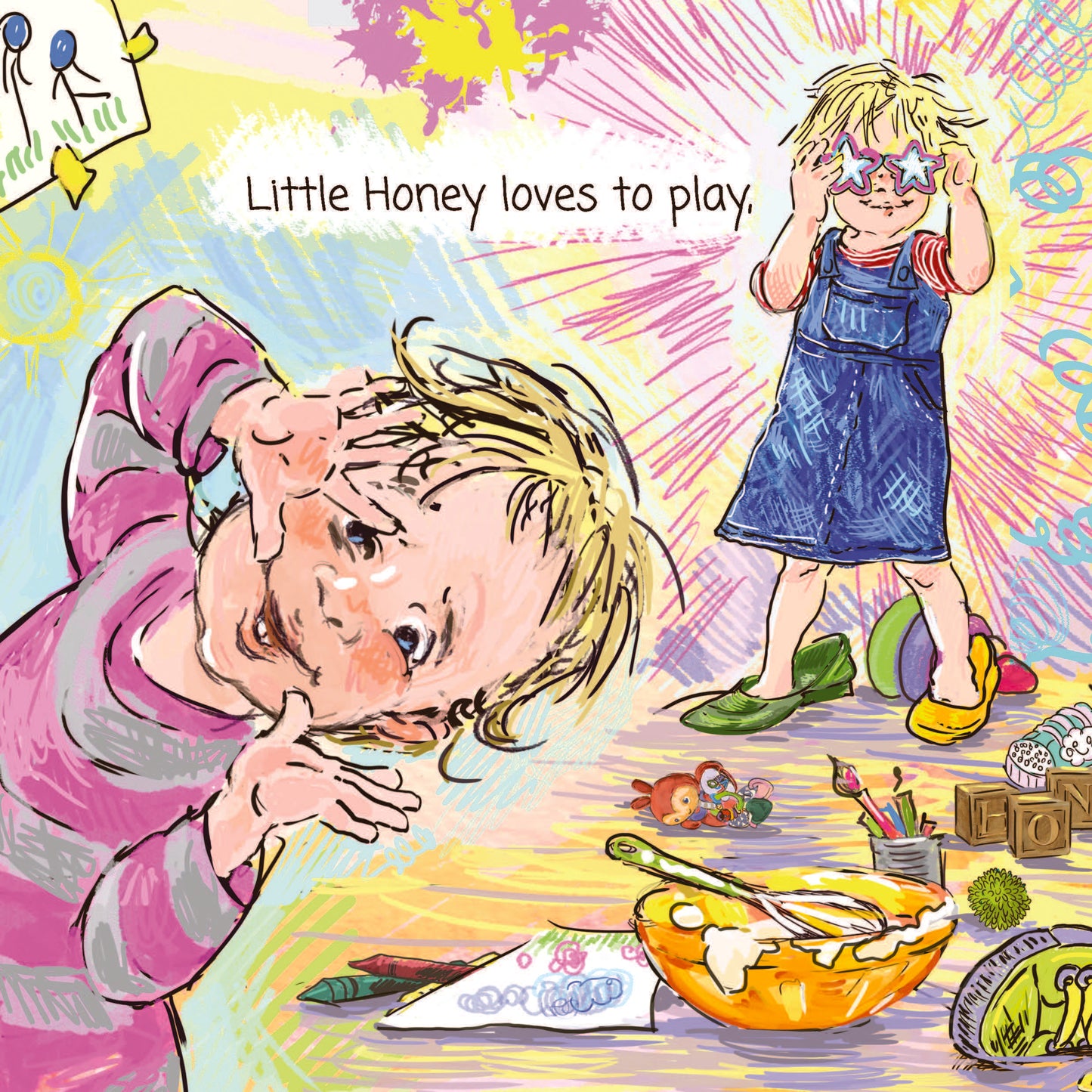 Little Honey Loves to Play – Toddler Picture Book | Life is Sweet