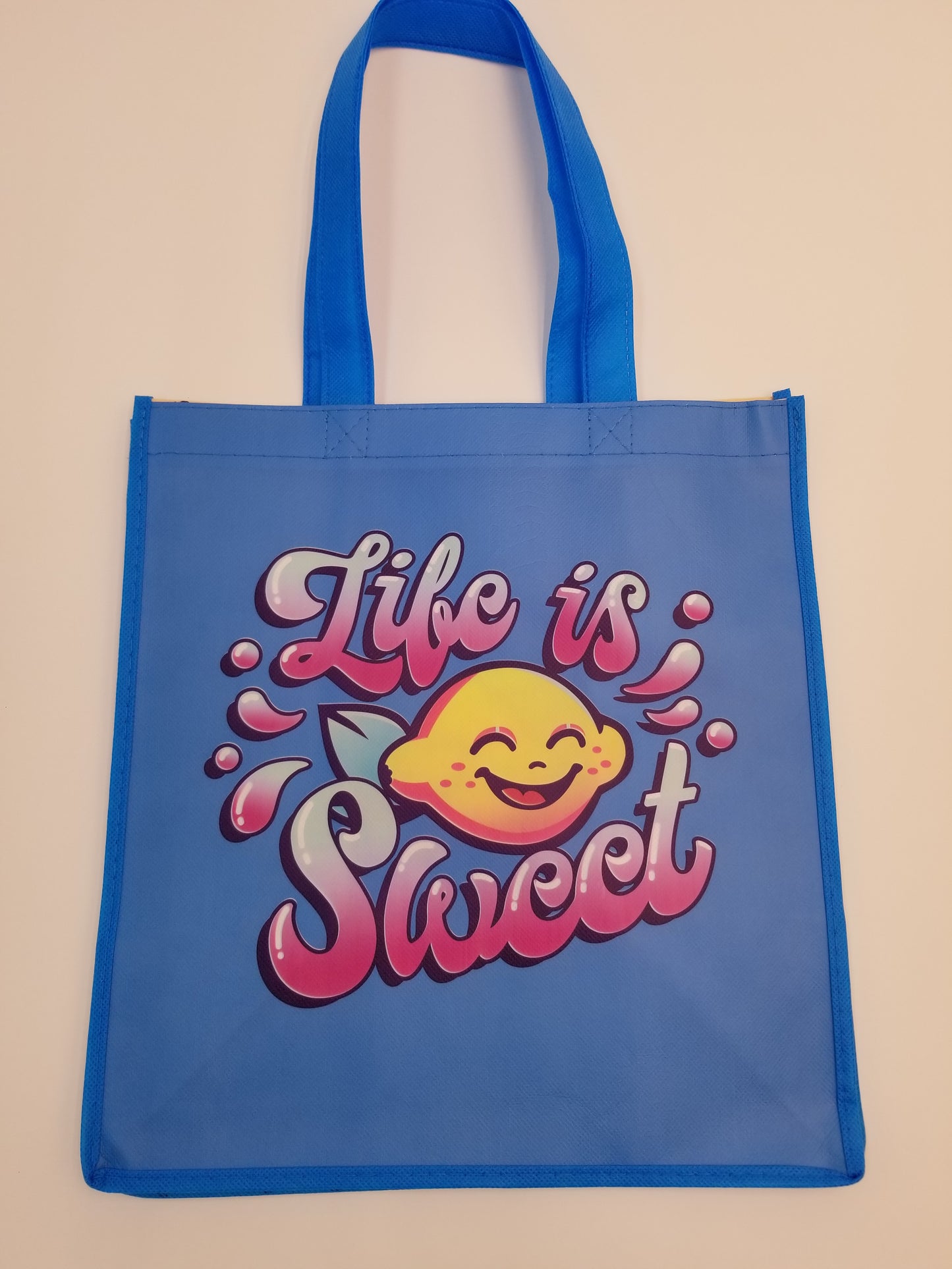 Stay Strong Bundle 💙Set of 3 Blue Splash Vinyl Totes